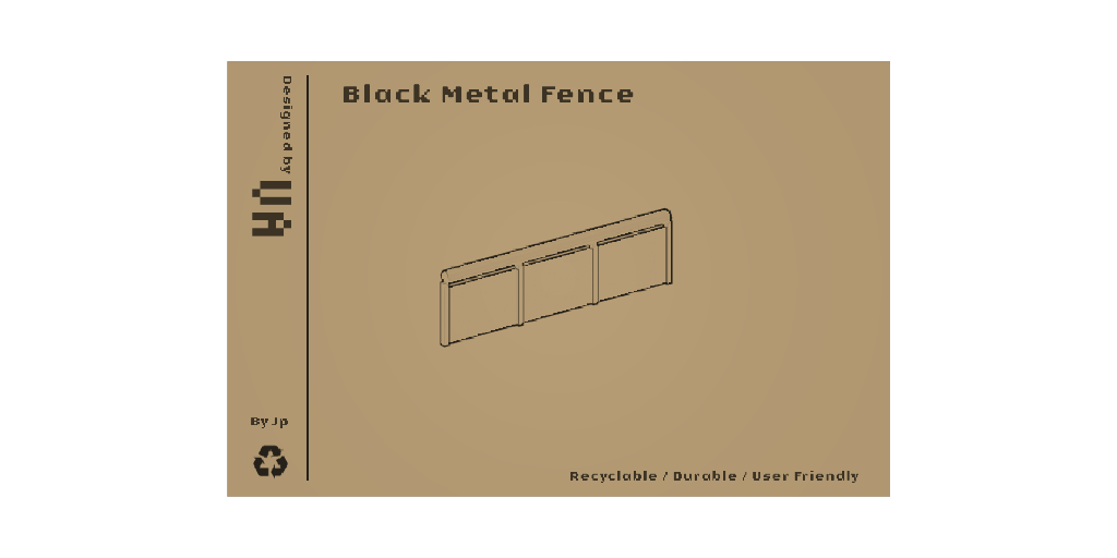 Unturned Black Metal Glass Fence Stats