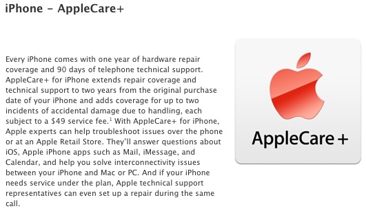 Apple Launches 'AppleCare+' with Accidental iPhone Damage Coverage