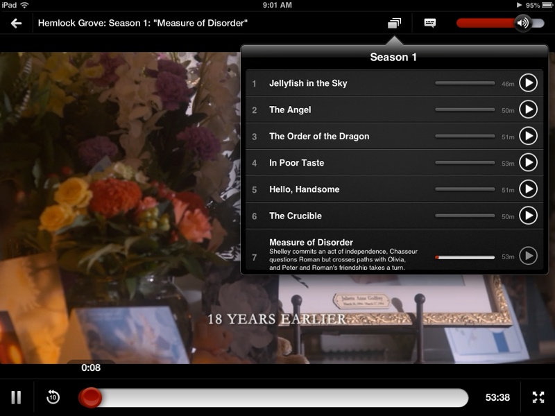 Netflix Updated with Minor Redesign, New Episode Selector Feature Mac
