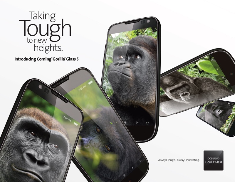 Corning Debuts Gorilla Glass 5 With Improved Drop Protection MacRumors