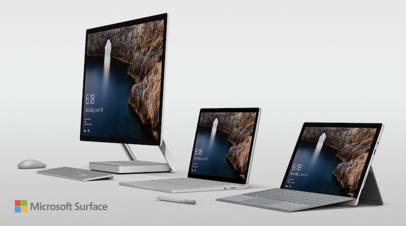 Microsoft Announces Surface Book i7, Desktop PC 'Surface Studio,' and