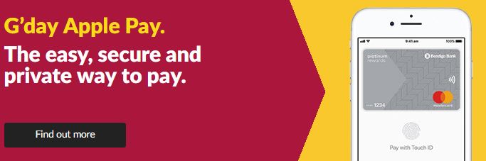 Bendigo Bank Announces Apple Pay Support in Australia MacRumors