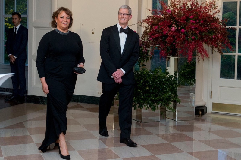 Apple CEO Tim Cook Attends State Dinner at White House and Will Meet