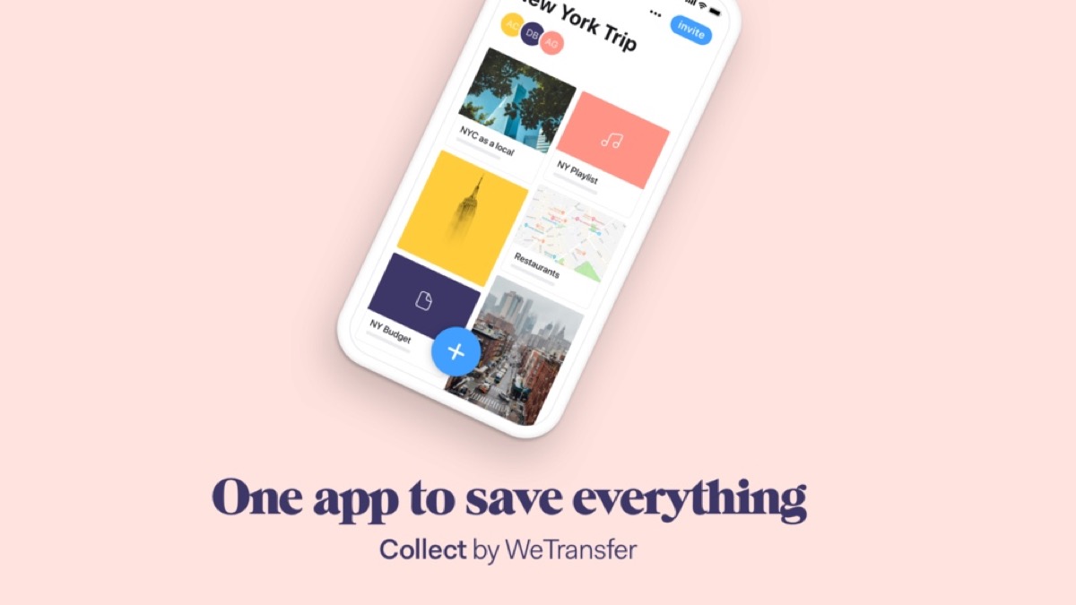 Collect by WeTransfer