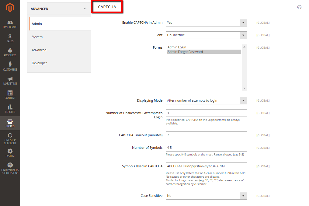 How to Enable Admin Login Captcha in Magento 2 Mageplaza