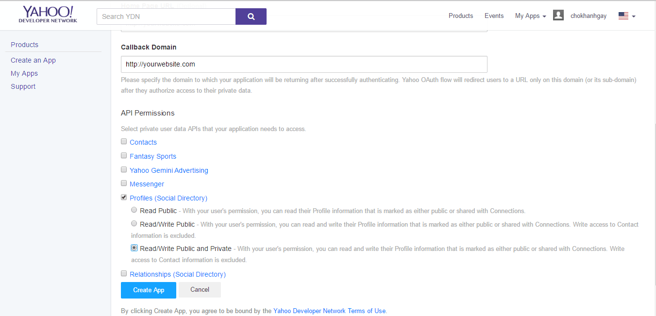 How to configure Yahoo API — User Guide Mageplaza documentation