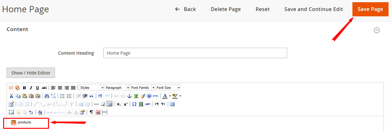 magento2 How to create new product slider in home page in Magento 2