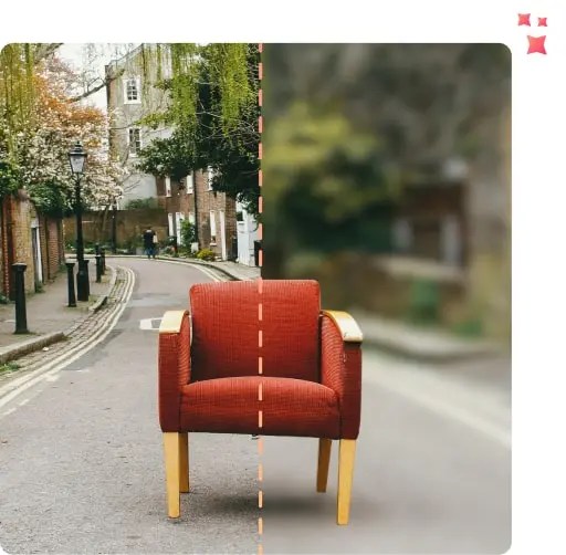 Blur Backgrounds using AI Background Blur by Magic Studio