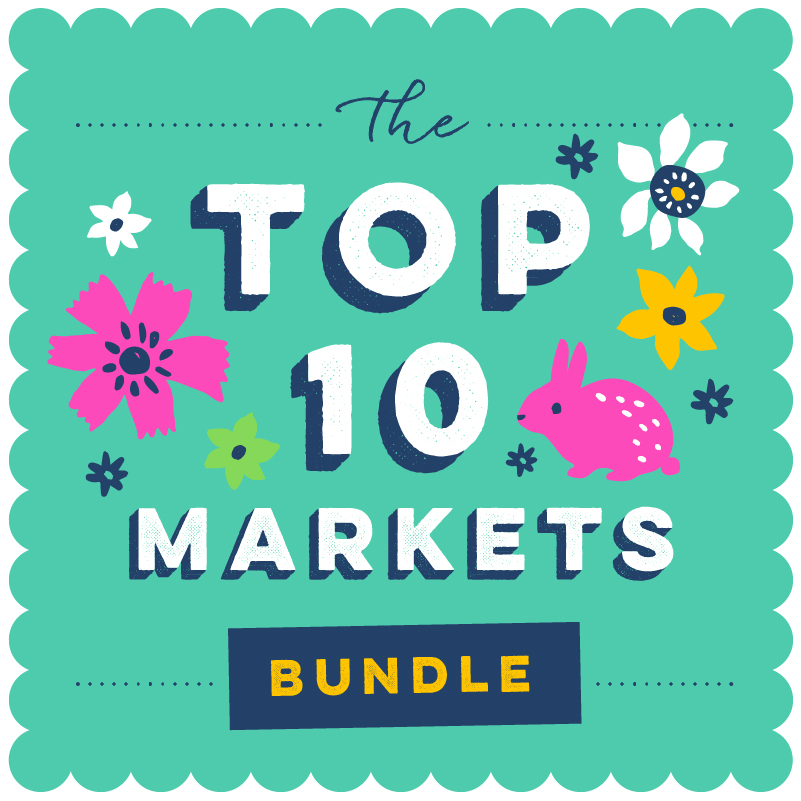 Top 10 Markets Bundle 2024 Make Art That Sells