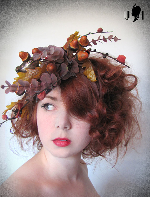 Autumn Bird's Nest Fascinator - Make: