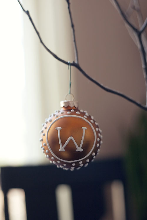 Monogram Ornament Make