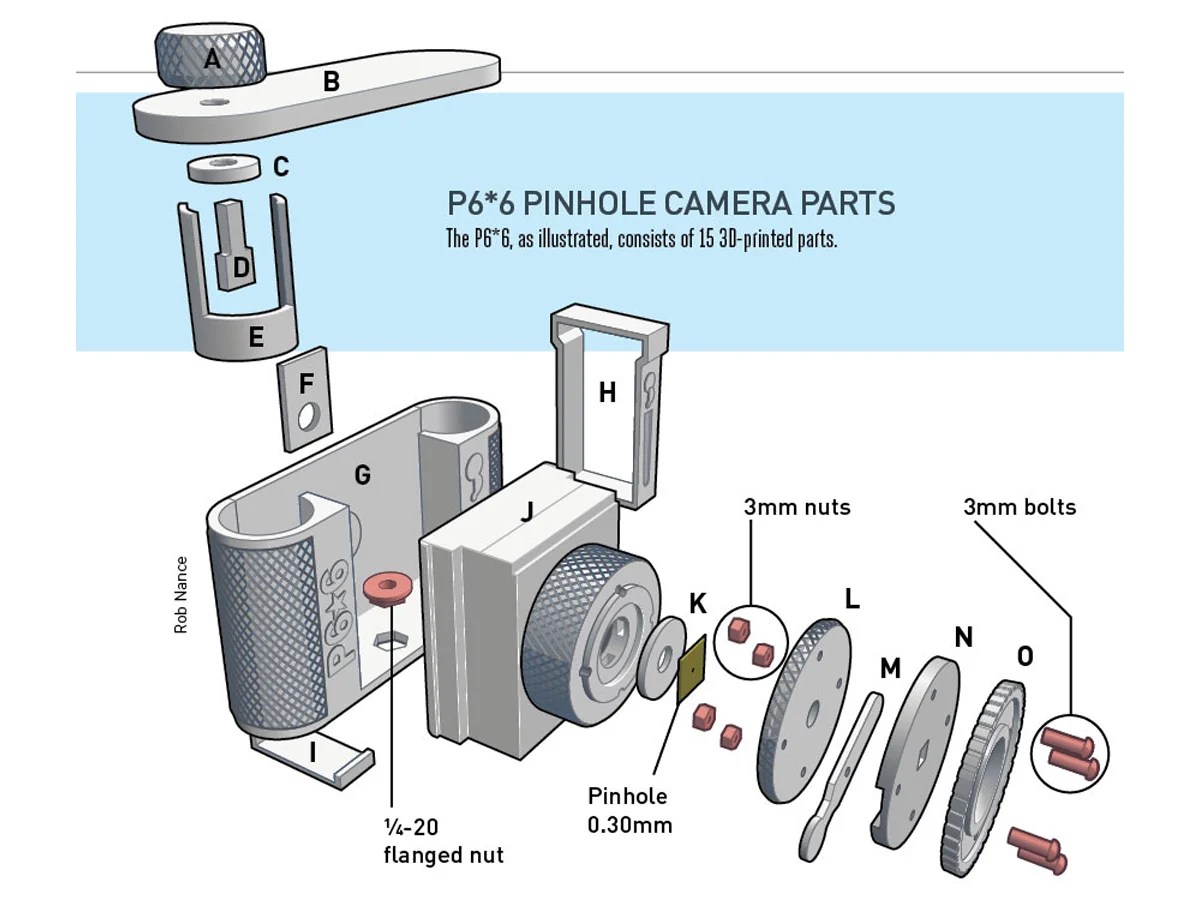 Maker Camp 3DPrinted Pinhole Camera Make
