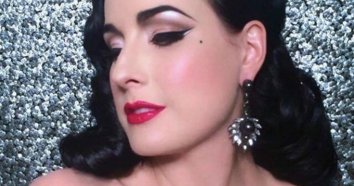 Dita Von Teese interview fashion, winged liner and feminism.