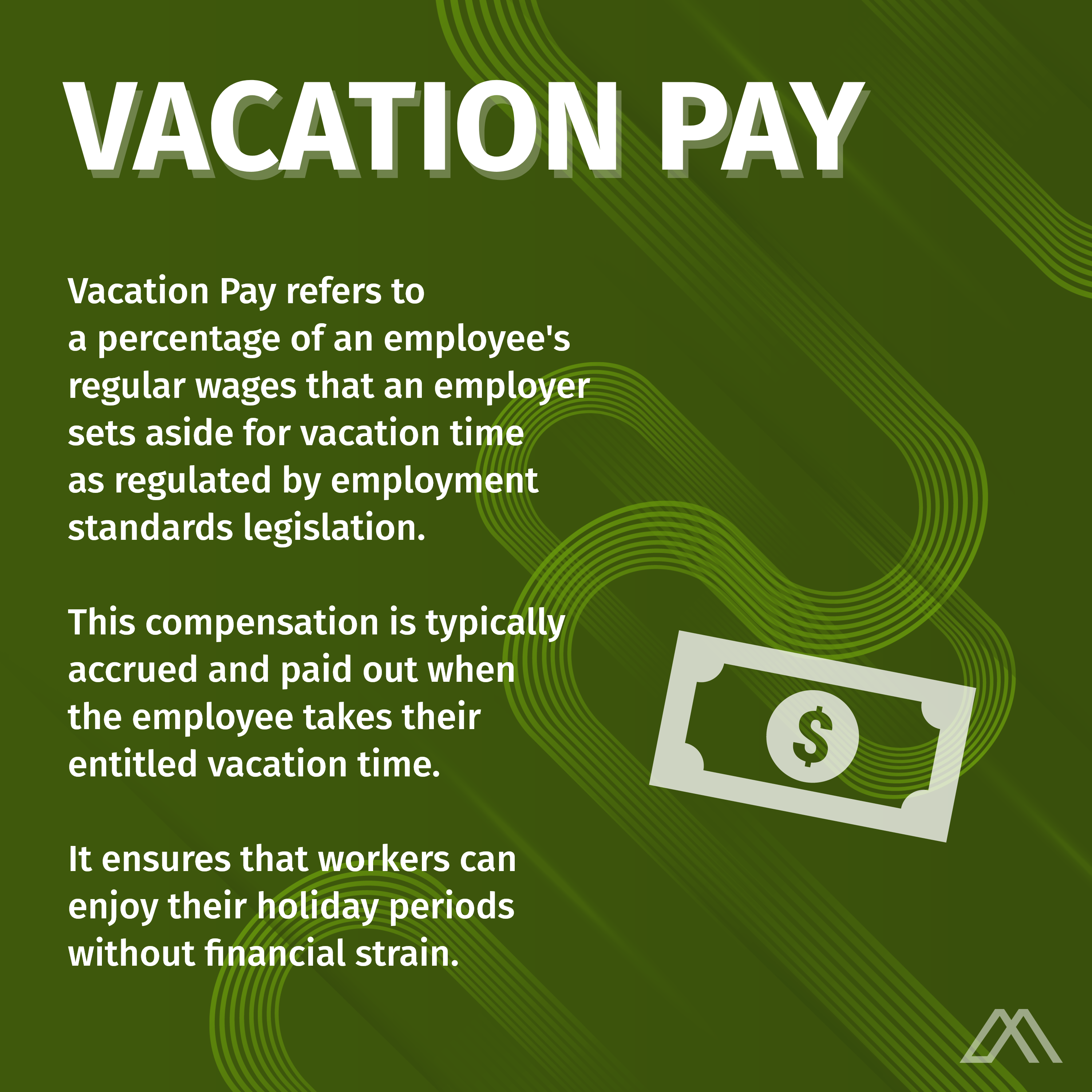 Vacation Pay Business Terms Explained
