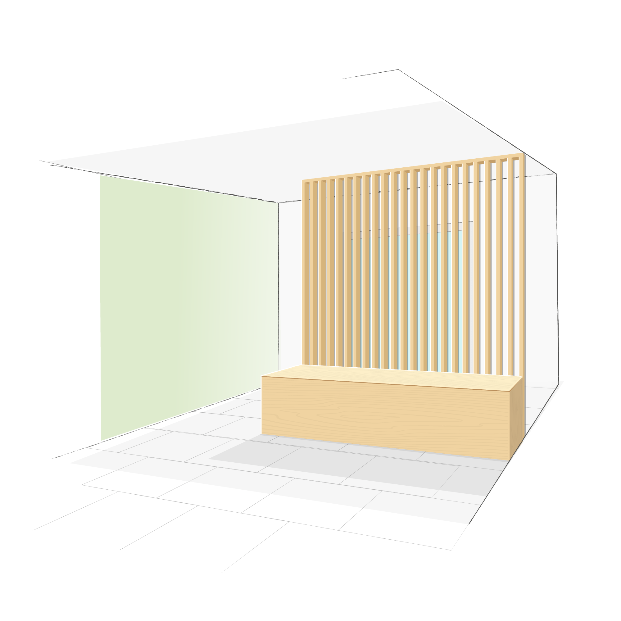 Abstehen Pflasterung Okklusion trennwand mit tür selber bauen