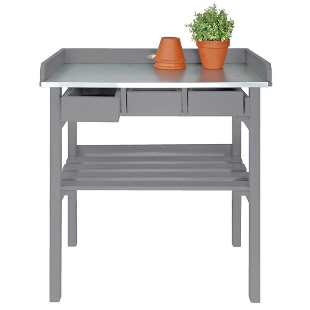 Esschert Design Garden Work Bench Grey CF29G Grey