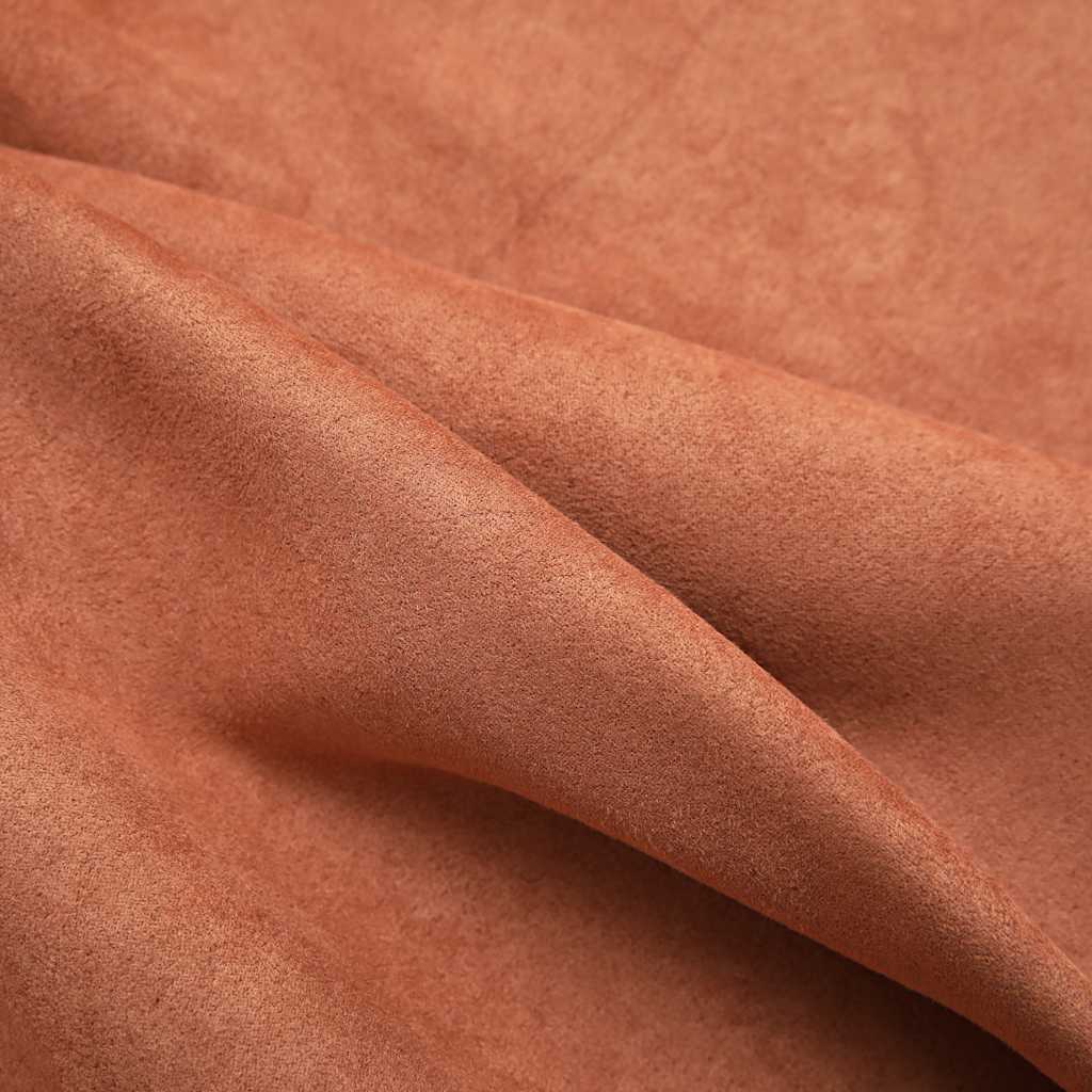 Rideaux occultants et anneaux en métal 2 pcs Rouille