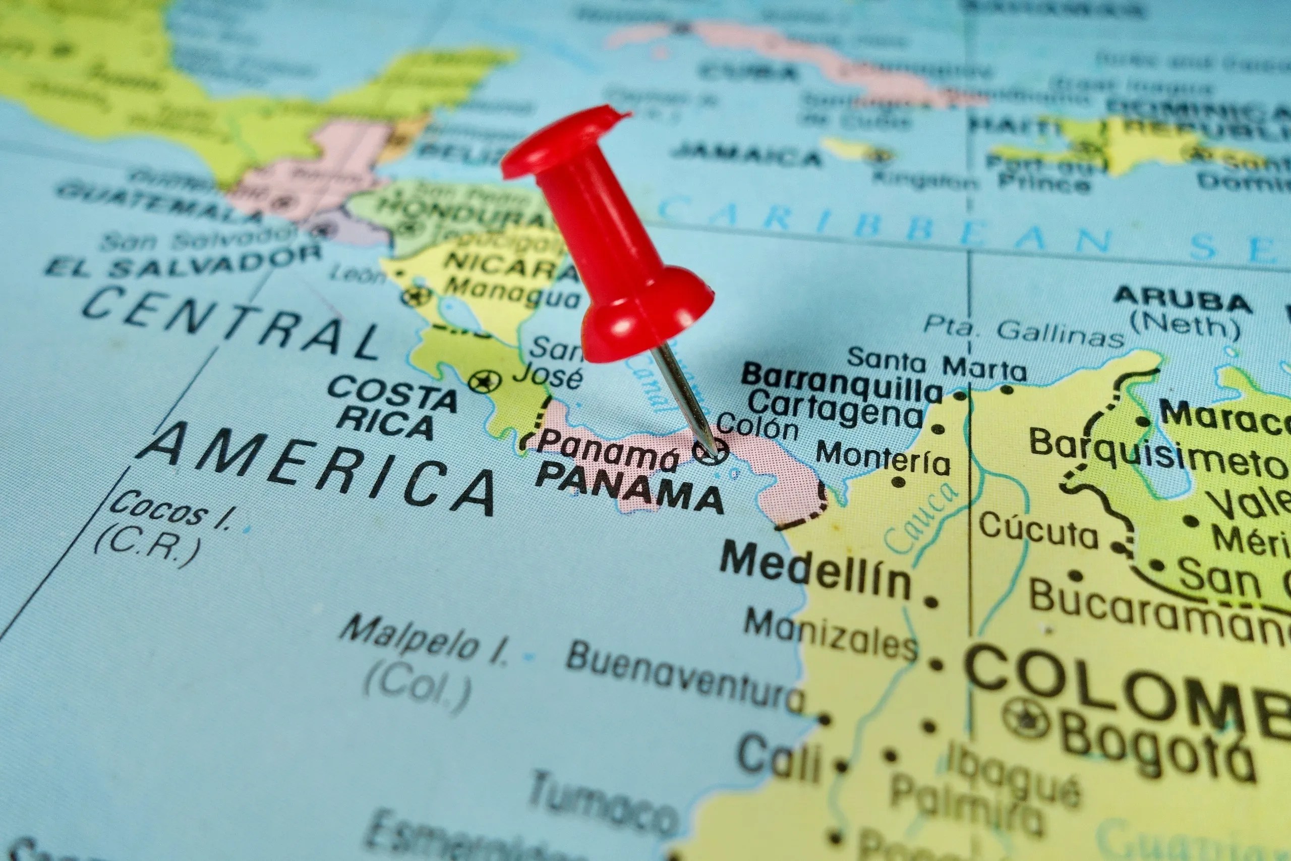 Where Is Panama Located On The Map Daron Philippa
