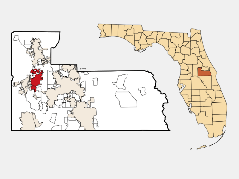Ocoee, FL Geographic Facts & Maps