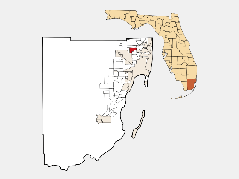 Opalocka, FL Geographic Facts & Maps