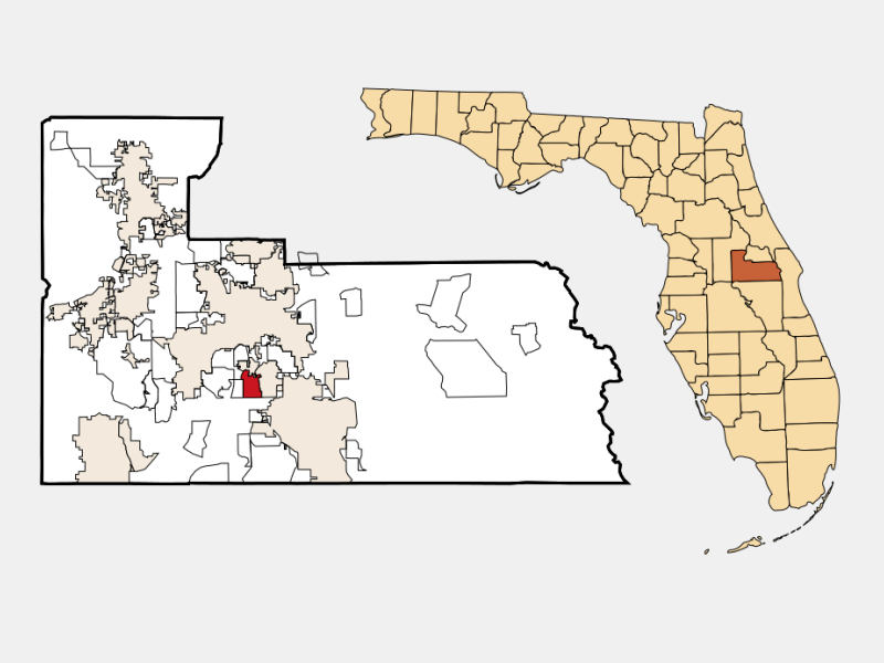 Pine Castle, FL Geographic Facts & Maps