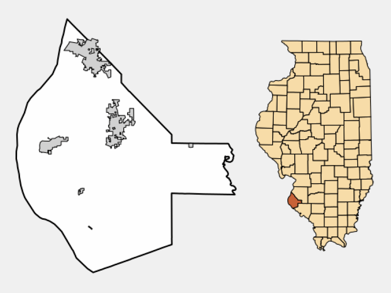 Waterloo, IL Geographic Facts & Maps