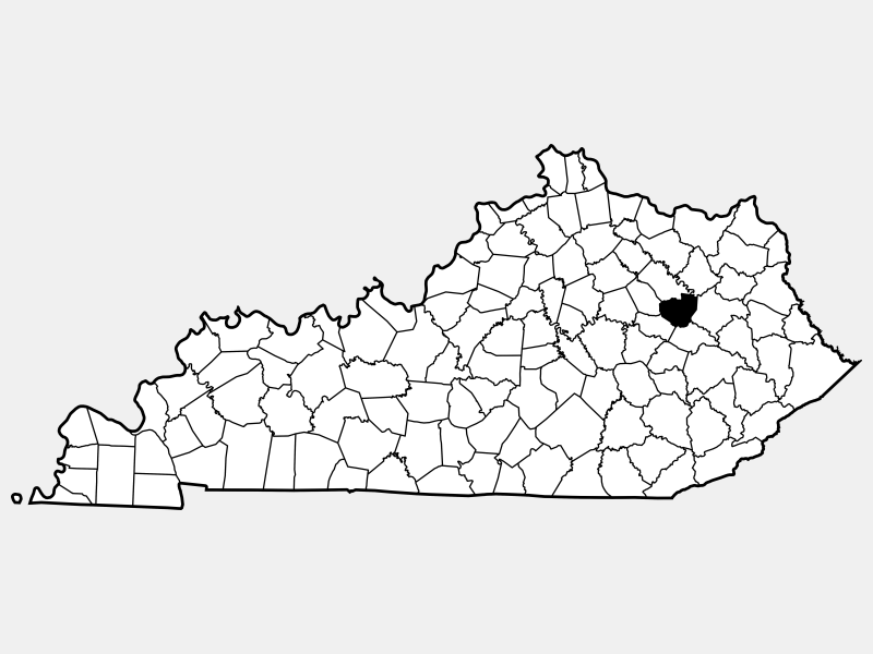 Menifee County, KY Geographic Facts & Maps