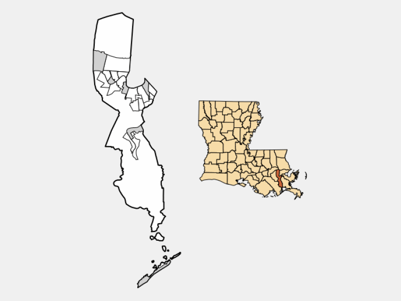 Kenner, LA Geographic Facts & Maps