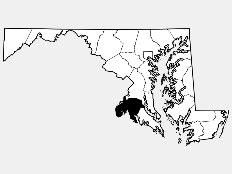 Charles County, MD Geographic Facts & Maps