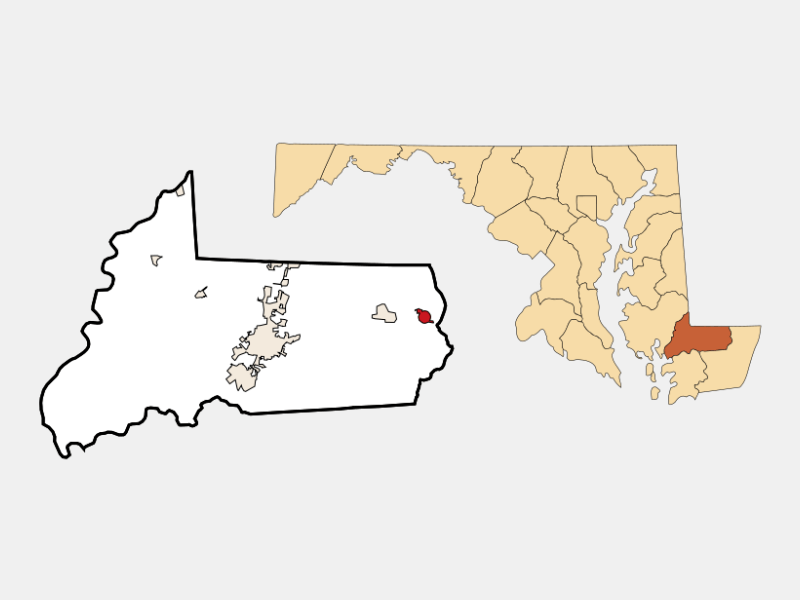 Willards Locator Map