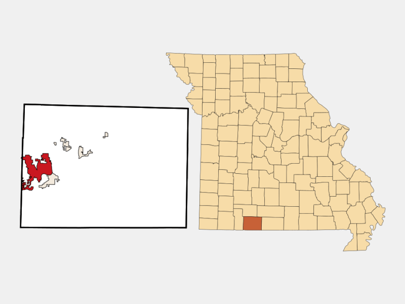 Branson, MO Geographic Facts & Maps