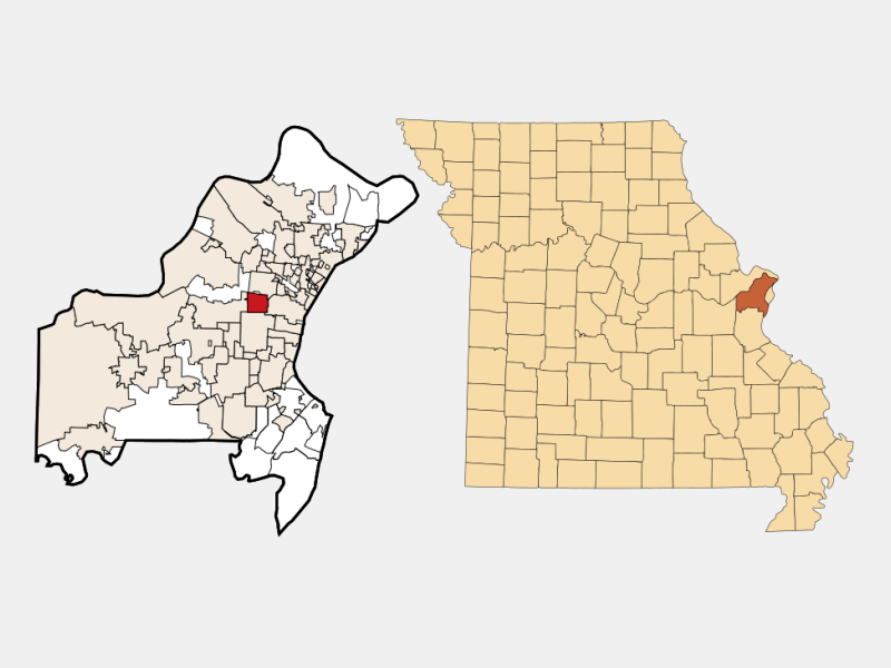 Olivette, MO Geographic Facts & Maps