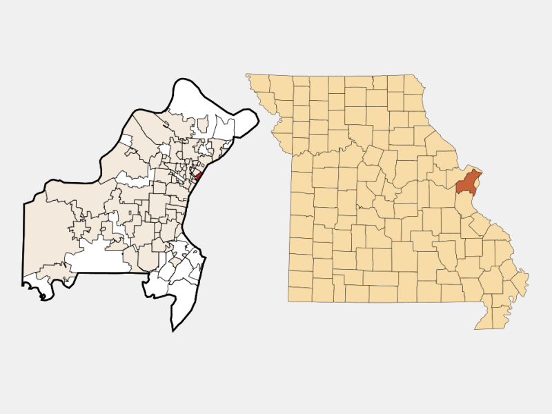 Pine Lawn, MO Geographic Facts & Maps