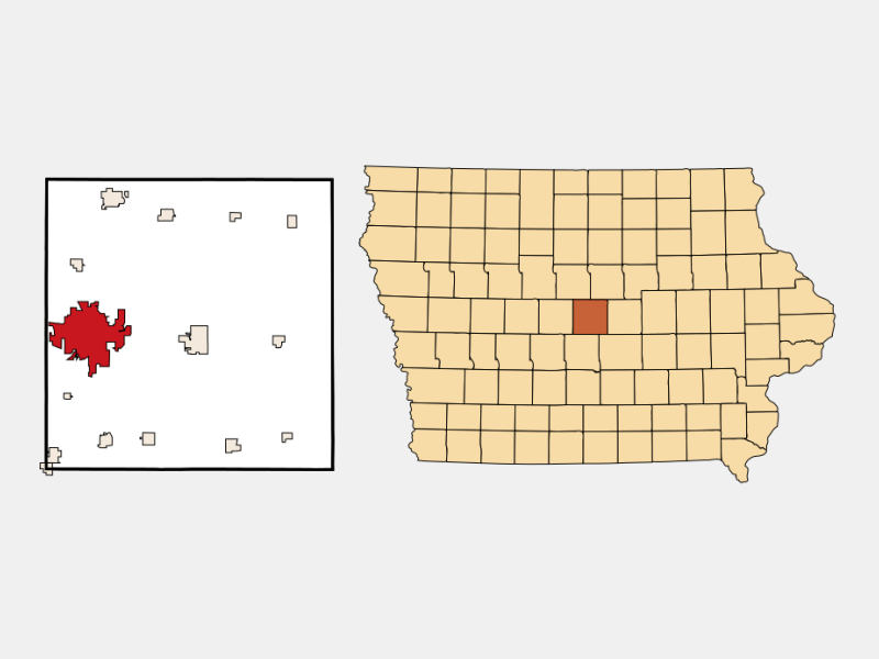 Ames, IA Geographic Facts & Maps