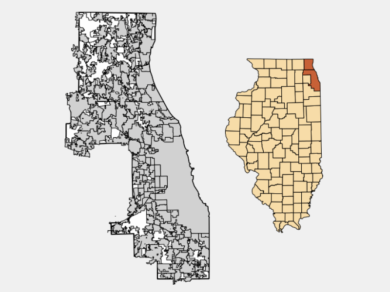 Deerfield, IL Geographic Facts & Maps
