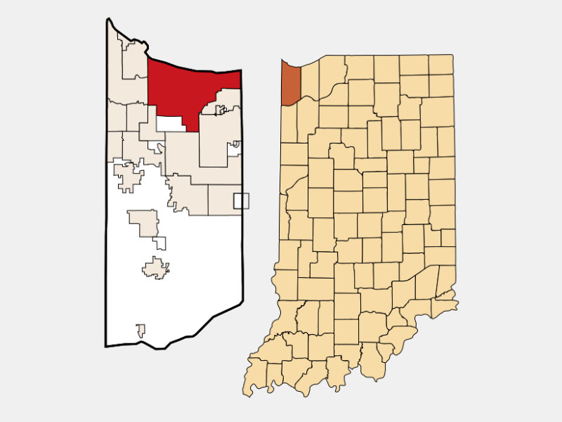 Gary, IN Geographic Facts & Maps