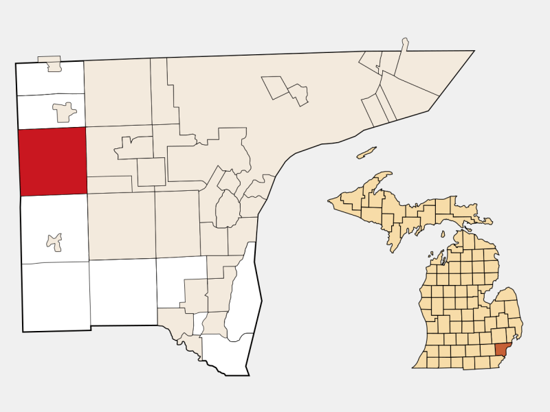 Canton, MI Geographic Facts & Maps