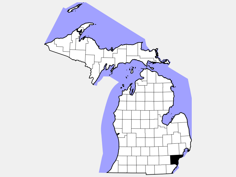 Wayne County, MI Geographic Facts & Maps