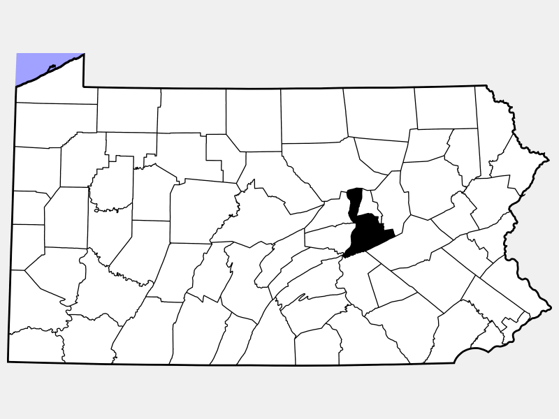 Sunbury, PA Geographic Facts & Maps