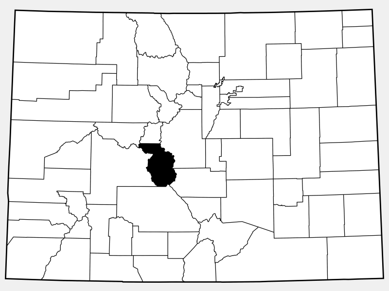 Chaffee County, CO Geographic Facts & Maps