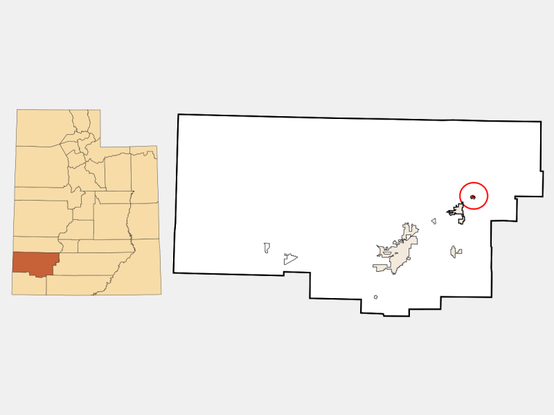 Paragonah, UT Geographic Facts & Maps