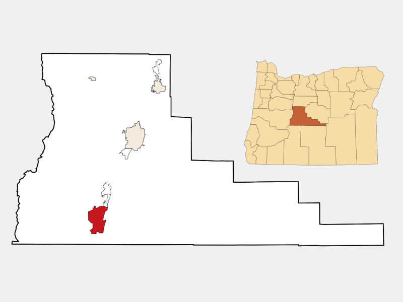 La Pine, OR Geographic Facts & Maps