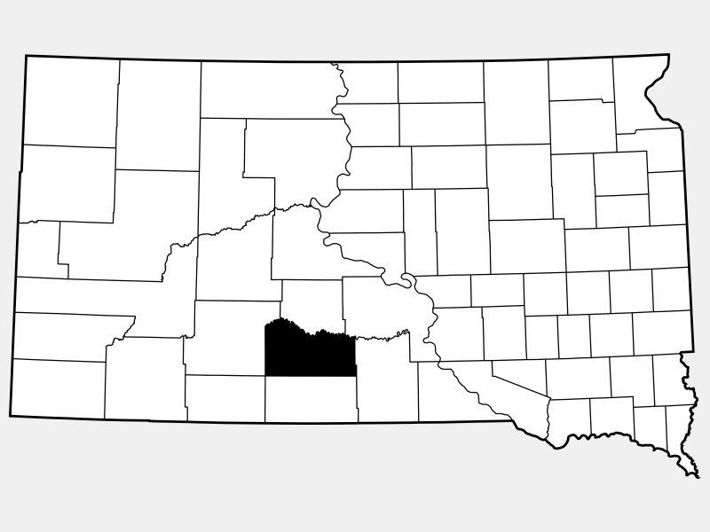 Mellette County, SD Geographic Facts & Maps