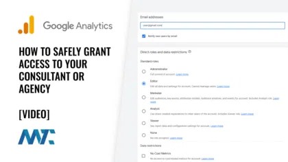 Google Analytics 4 : Comment accorder l’accès en toute sécurité à votre consultant ou à votre agence