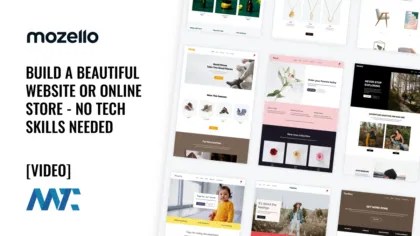 Mozello : créez un beau site Web ou une boutique en ligne – aucune compétence technique n’est requise