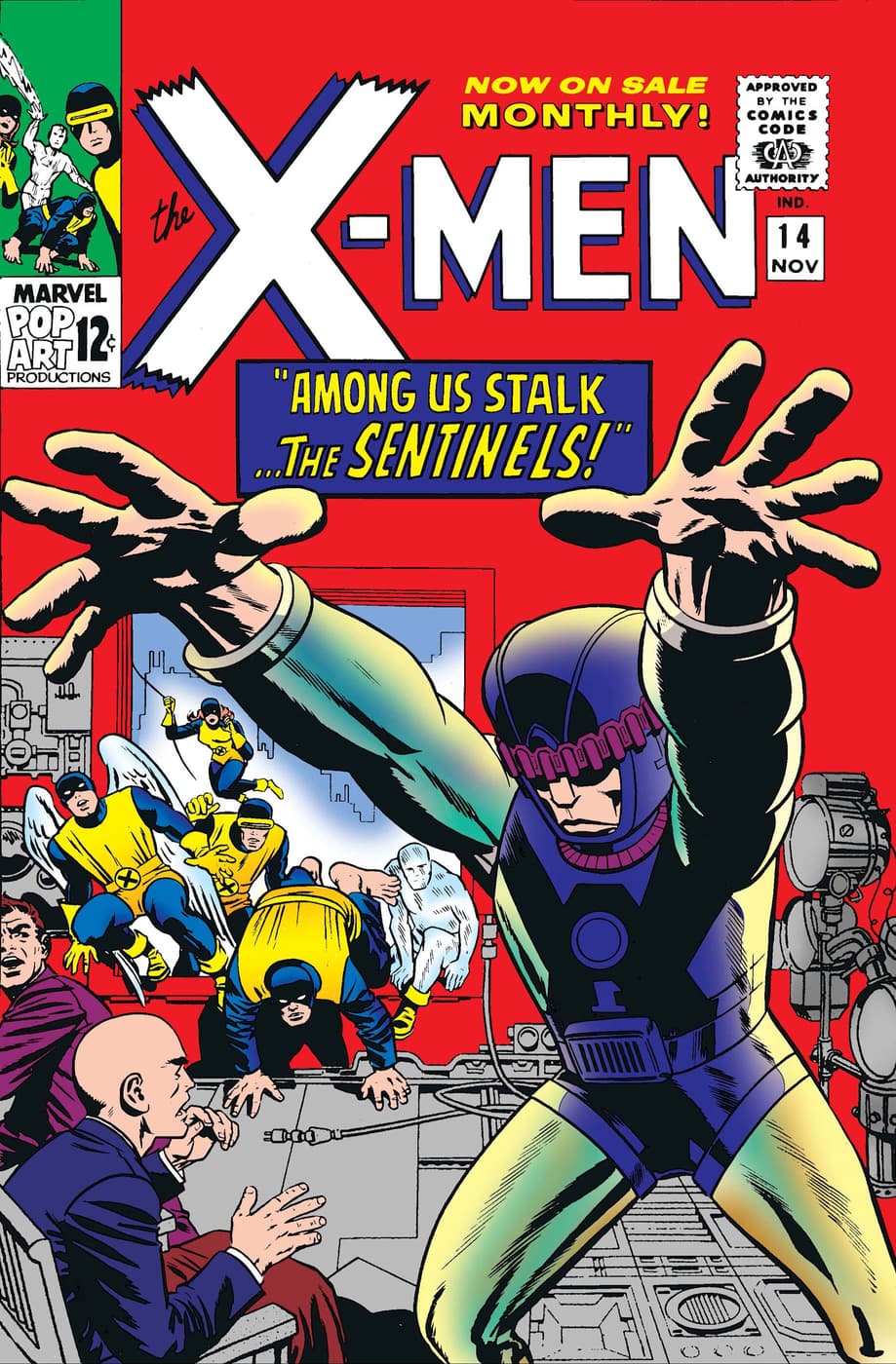 The First Time the XMen Fought the Sentinels Marvel