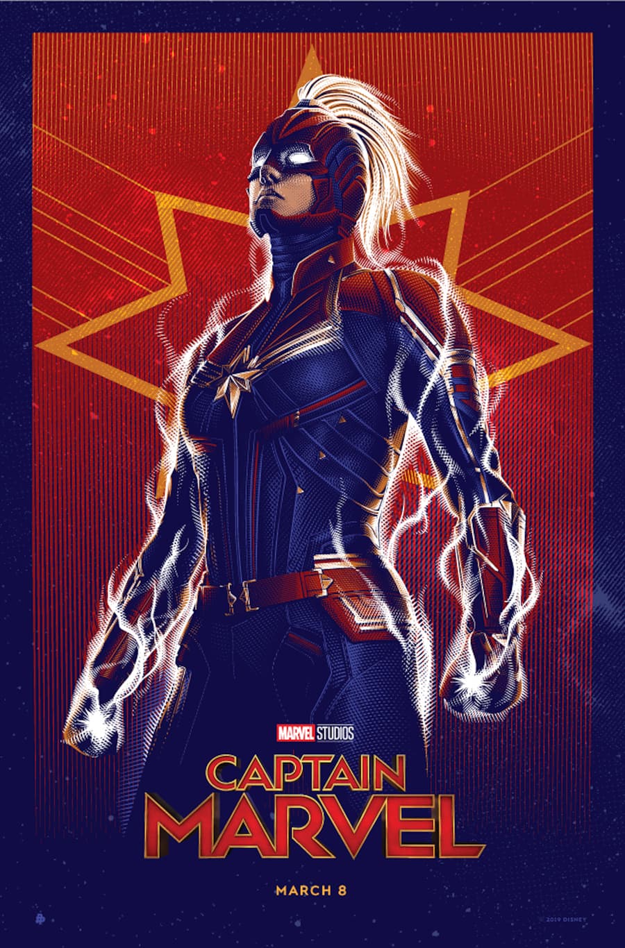 Gallery Exclusive 'Captain Marvel'Inspired Posters Marvel