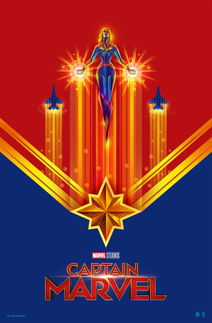 Gallery Exclusive 'Captain Marvel'Inspired Posters Marvel