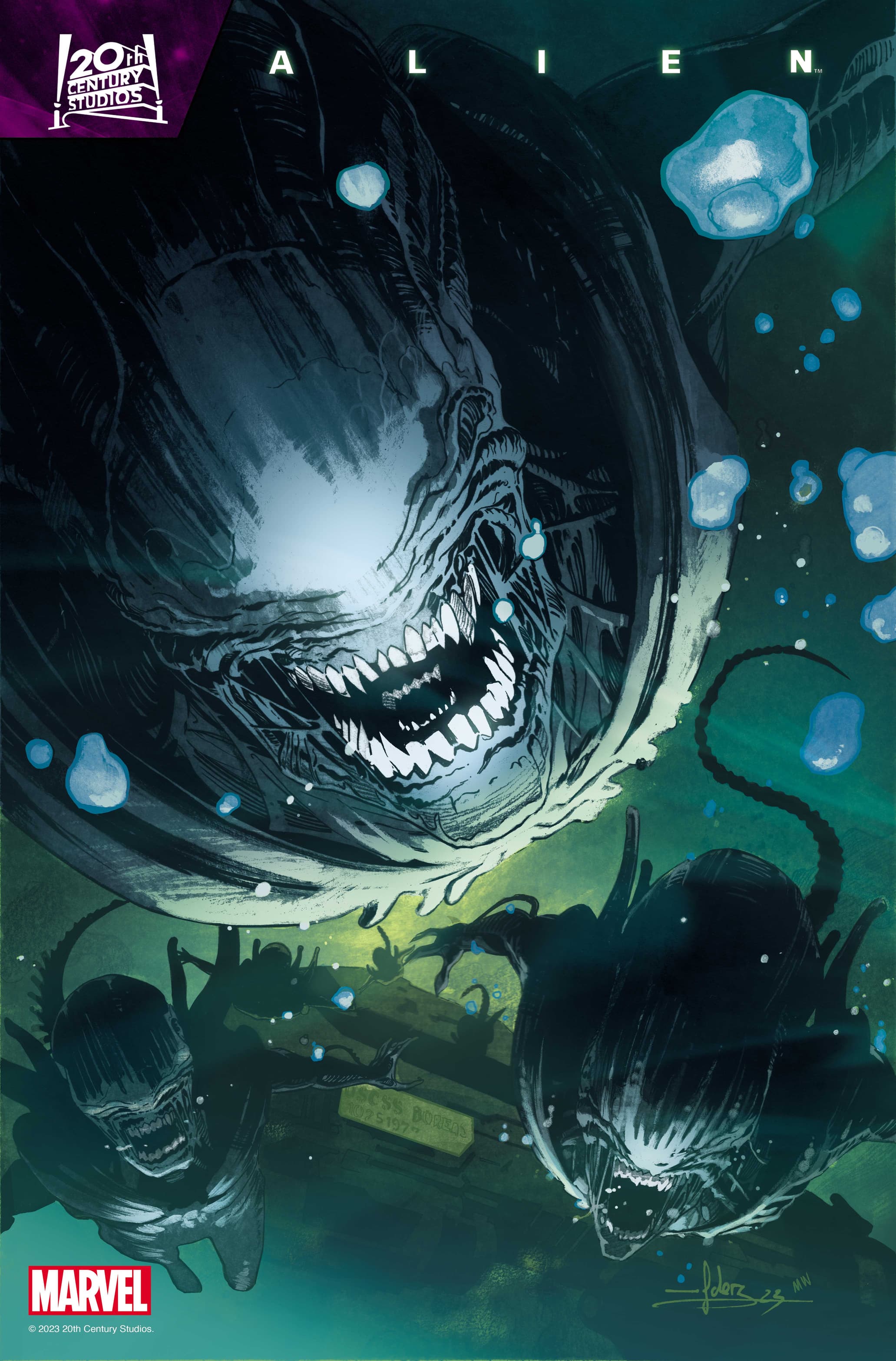 Descend into Marvel's Next Great 'Alien' Epic Marvel
