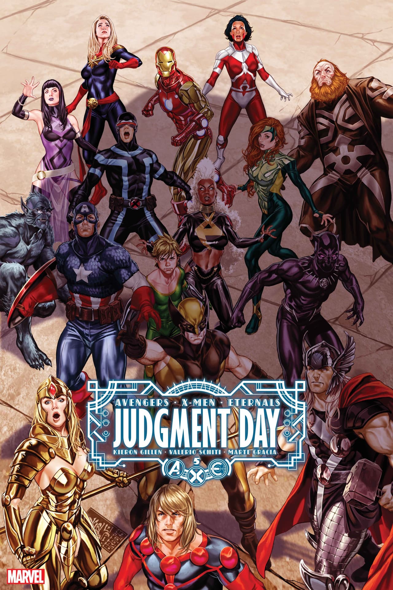 Celestial Judgment Arrives for the Avengers, XMen, and Eternals in New